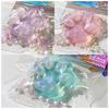 Flashing Cat Paw Squeeze Toys TPR Kawaii Squishy Food Toys Taba Squishy Toys Sensory Stress Relief Fidget Toys for All Ages