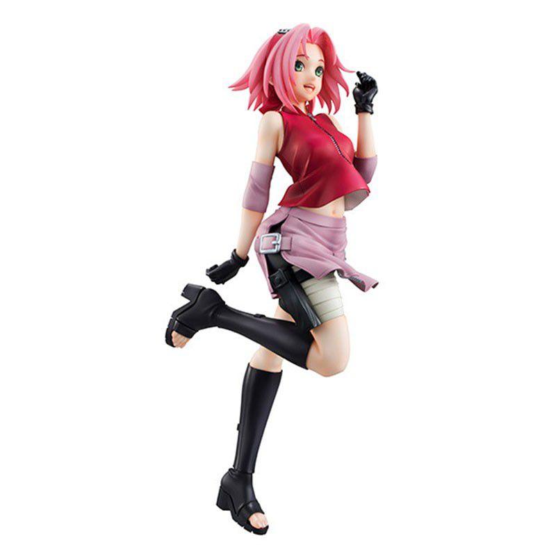 Hochwertige Anime Naruto Shippuden Haruno Sakura PVC Actionfigur Stilvolle Ergänzung für jede Sammlung