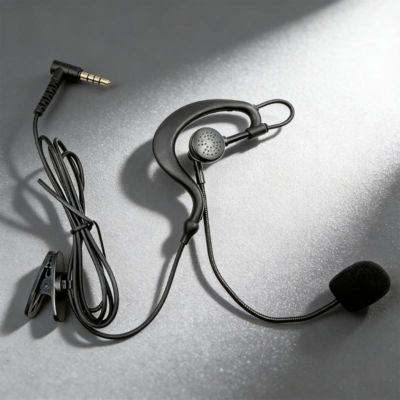 Real Time Intercoms Referees Headsets Microphones Delivering Clear Sound Noise Elimination Portability for Sports Officials Football Skiing ATV