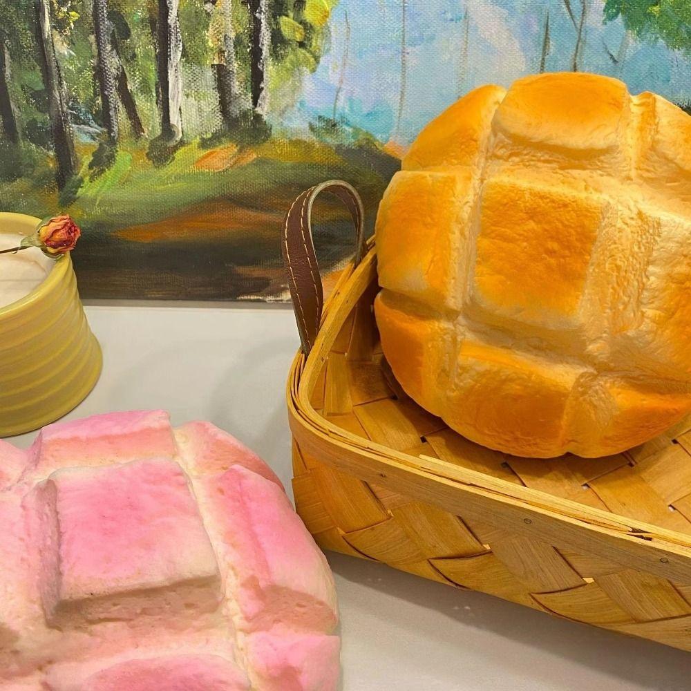 Prank Decoration Sensory Fidget Bread Simulated Pineapple Bun Squishy Bread Squishy Toy  Funny ASMR