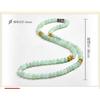 6mm Certified Jade Necklace Women Fine Jewelry Genuine Myanmar Jadeite  Grade A Burma Jade Round Bead Necklaces Beaded Chokers