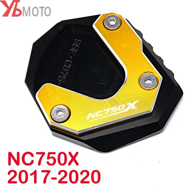 Pro HONDA NC750X NC 750 X 2017 2018   (ne pro ) Příslušenství pro prodlužovací podložku bočního stojanu pro motocykly NC750