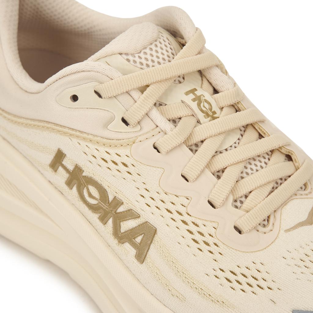 HOKA  Bondi 9 Wide Vanilla Birch Women Sneakers Cream 1162014-VCH