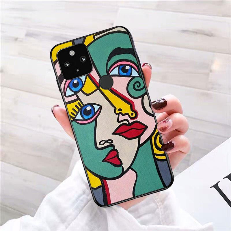 Picasso Abstract Art Painting Phone Case for Google Pixel 10 9 Pro XL 9A 8 7 6 Pro Pixel 8A 7A 6A Pixel 8 7 6 5