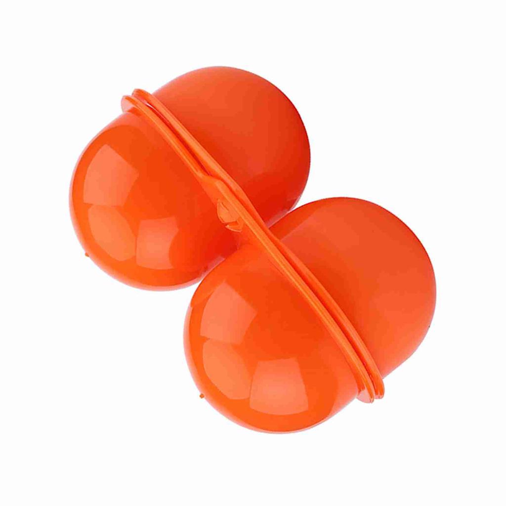 Plastic 2pcs Eggs Carrier Storage Box container For Outdoor Picnic Camping Use(Blue)