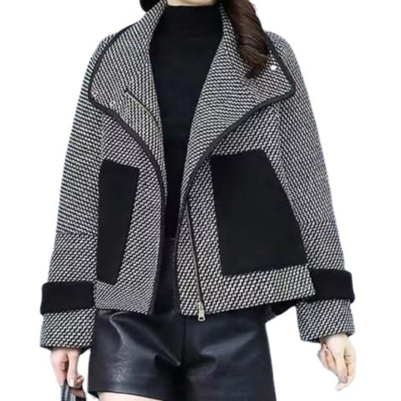 Autumn and Winter New Woolen Coat Short Age-reducing Fashion Versatile Fashion Loose Student Coat