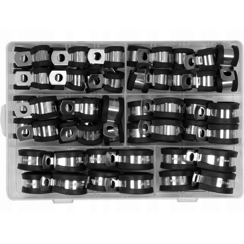 Yato Rubber Cable Clamp Set (Pack of 52)