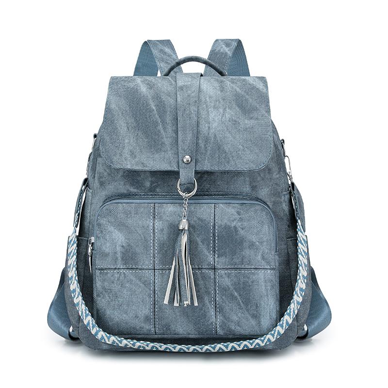 Large Capacity Backpack Women's Lightweight Multi-Function Shoulder Bag