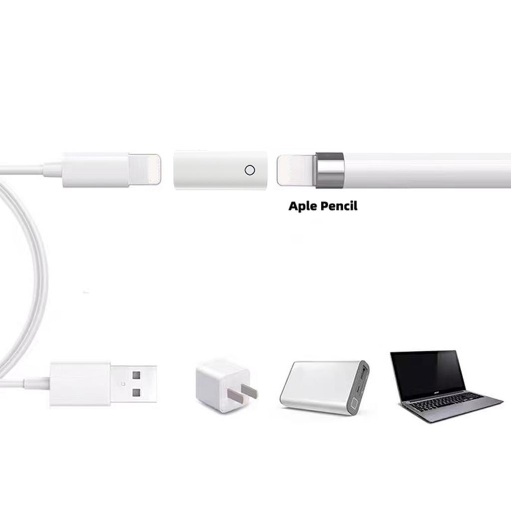 Charger Adapter for Apple Pencil 1st , Female To Female Charging Connector for Pen Apple Pencil 1st Gen Charger