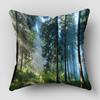 1Pc Nature Forest Landscape Pillow Case Mandala Cushion Cover Throw Pillow Case Sofa Home Decorative Pillows Cover 8.1