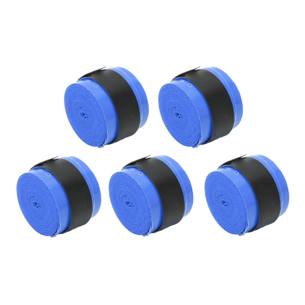 5PCS Bow Riser Handle Grip Tape Sweat Absorption Archery Anti Skid Band Wrapped for Compound Recurve Bow Blue