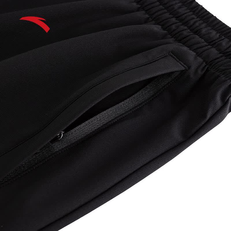 Anta Men's Ice Silk Breathable Knit Sports Shorts