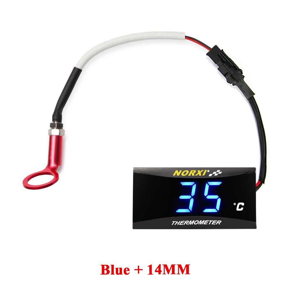 motorcycle cylinder head temperature sensor norxi mini square digital instrument humidity for nmax125 motorcycle
