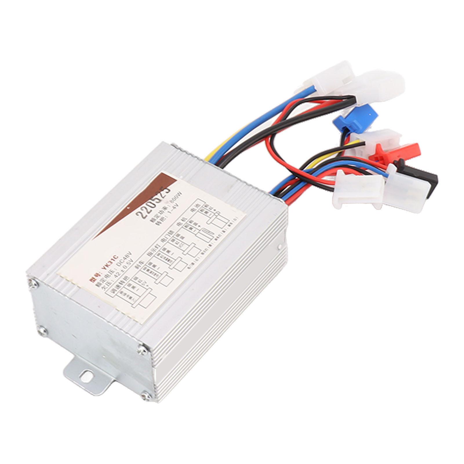 

48V 800W Brushed Controller Aluminum Alloy Motor Speed Brush Controller for Electric Scooter Electric Bike