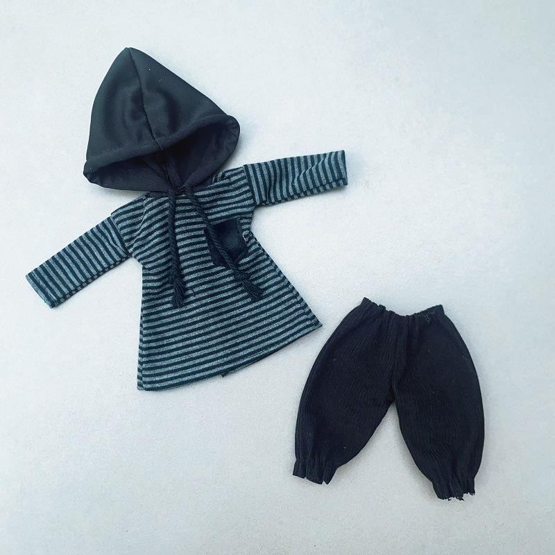 1 Set Casual Princess Skirt Pants Hoodie Kit 1/6 Doll Clothes Cute Clothing For 30Cm Dolls Universal Clothing Doll Accessories