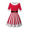 Christmas Dress Christmas Costume Cosplay Dressing Up Cosplay Costume Red Dress