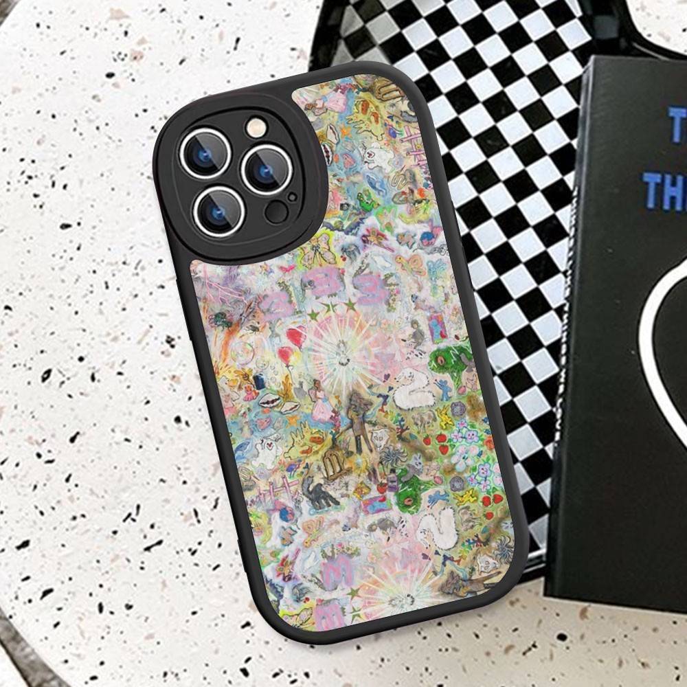 Bladee 333 Drain Gang IceDancer Eversince Ticket Phone Case Hard Leather For IPhone 16 15 14 Mini 14 Pro Max Xs X 8 Plus Fundas
