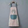 2026 Hot!! Women's Waterproof and Oil-resistant Summer Kitchen Apron Can Wipe Hands In Cute Fashion (pink)