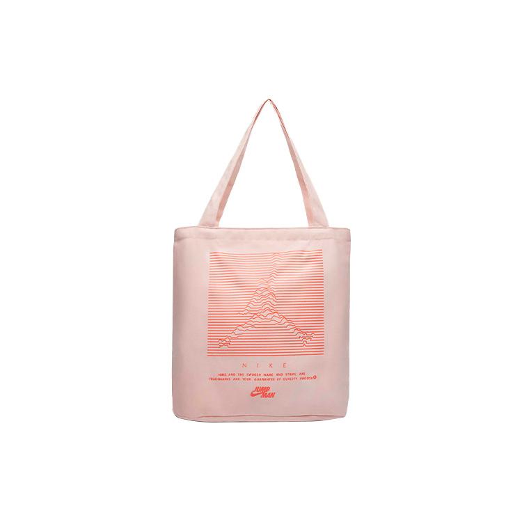 New Jordan Polyester Tote Bag, Shopping Bag, Shoulder Bag Women's Light Pink DR8079-610
