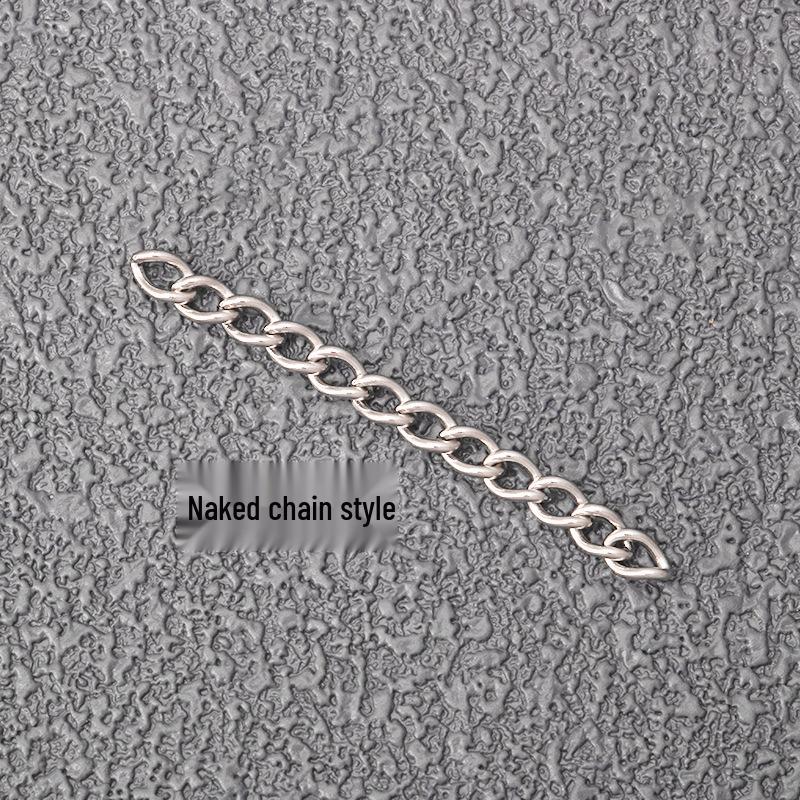 Adjustable Stainless Steel/Titanium Jewelry Chain Extender for Bracelets, Chokers, and Anklets