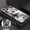 For iPhone 17 Pro Max Case INS Colorful Butterfly Flowers Pattern Magnetic For Magsafe Soft Cover For iPhone 16 15 14 13 Pro Max 17E 16E