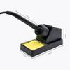 A96I-8586D Soldering Station LCD Dual Digital Display Electric Soldering 2 In1 750W Hot Air Welding Rework Station EU Plug