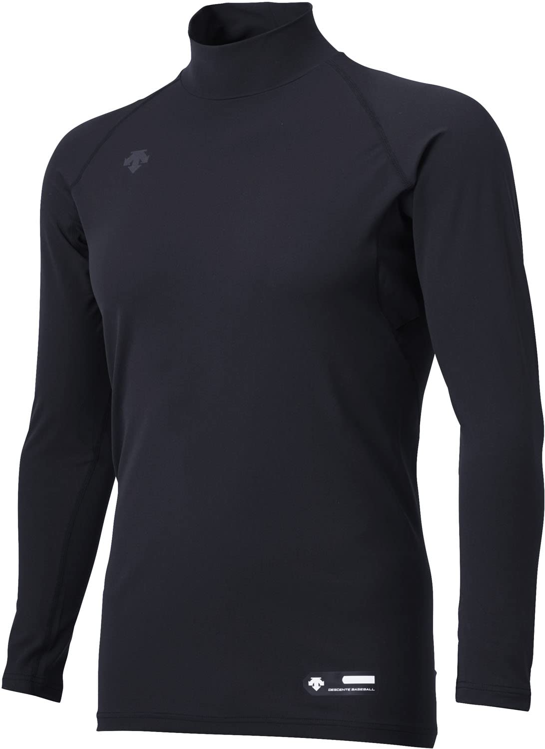 

DESCENTE Юношеская бейсбольная высокая длинная темно-синяя мужская футболка с коротким рукавом, шея, рукав, JSTD-770B,