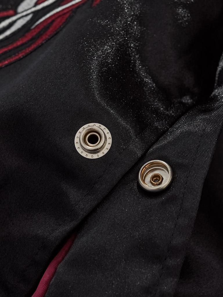 Huaxia Junpin Men's Chinese Embroidery Dragon Baseball Jacket A091