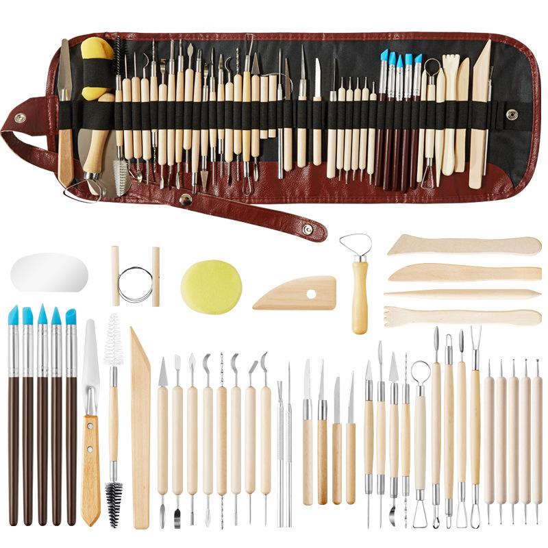 51-Piece High-Quality Clay Sculpting and Modeling Tool Set
