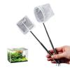 Adjustable Telescopic Fish Net For Aquarium Cleaning With Stainless Steel Handle And Fine Nylon Mesh for Tanks Cleaning