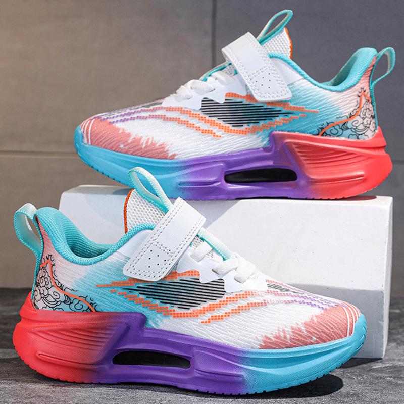 Children's Casual Shoes Comfortable Lightweight Wear-resistant Outdoor Running Shoes Low Cut Breathable Sports Shoes for Men