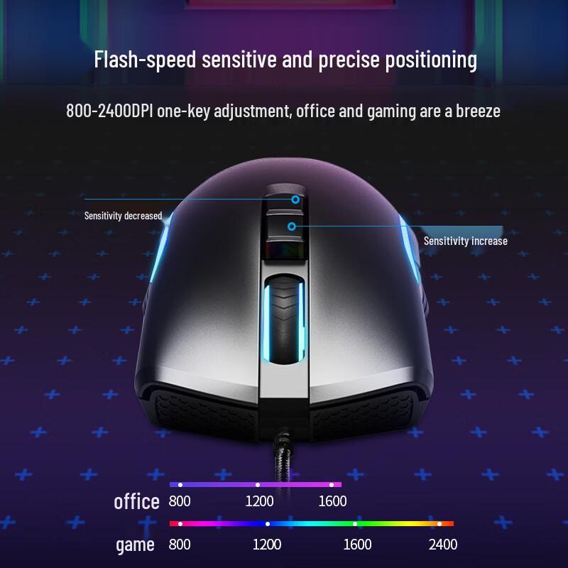 AOC GM100 Wired Gaming Mouse