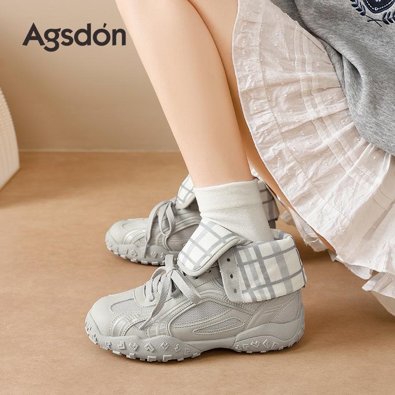 Augustus high-top German training shoes women's 2025 new summer flip two wear boxing shoes Forrest Gump training shoes