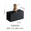 Creative Gold Press Lotion Bottle Hand Sanitizer Shampoo Ceramics Bottle Bathroom Accessories Soap Dispenser Bathroom Decoration