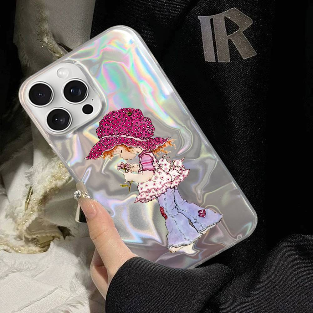 Sarah Kay Girls Cute Phone Case For IPhone 16 15 14 13 12 11 Pro Max Mini X Xs XR Transparent Case