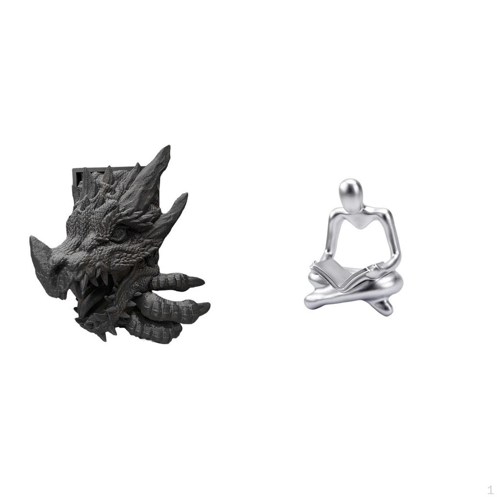 Bookend Book Support Home Decor Decorative Holder End Stopper for Bookshelf