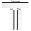 Gift Transparent Name Card Box Monitor Display Desktop Organization Memo Clamp Screen Message Board