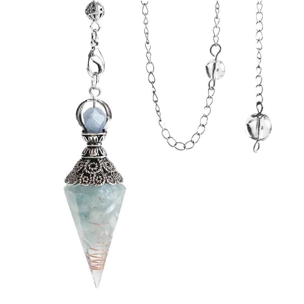 Unisex Starry Sky Obsidian Pendant Necklace - Trendy Couple Gift