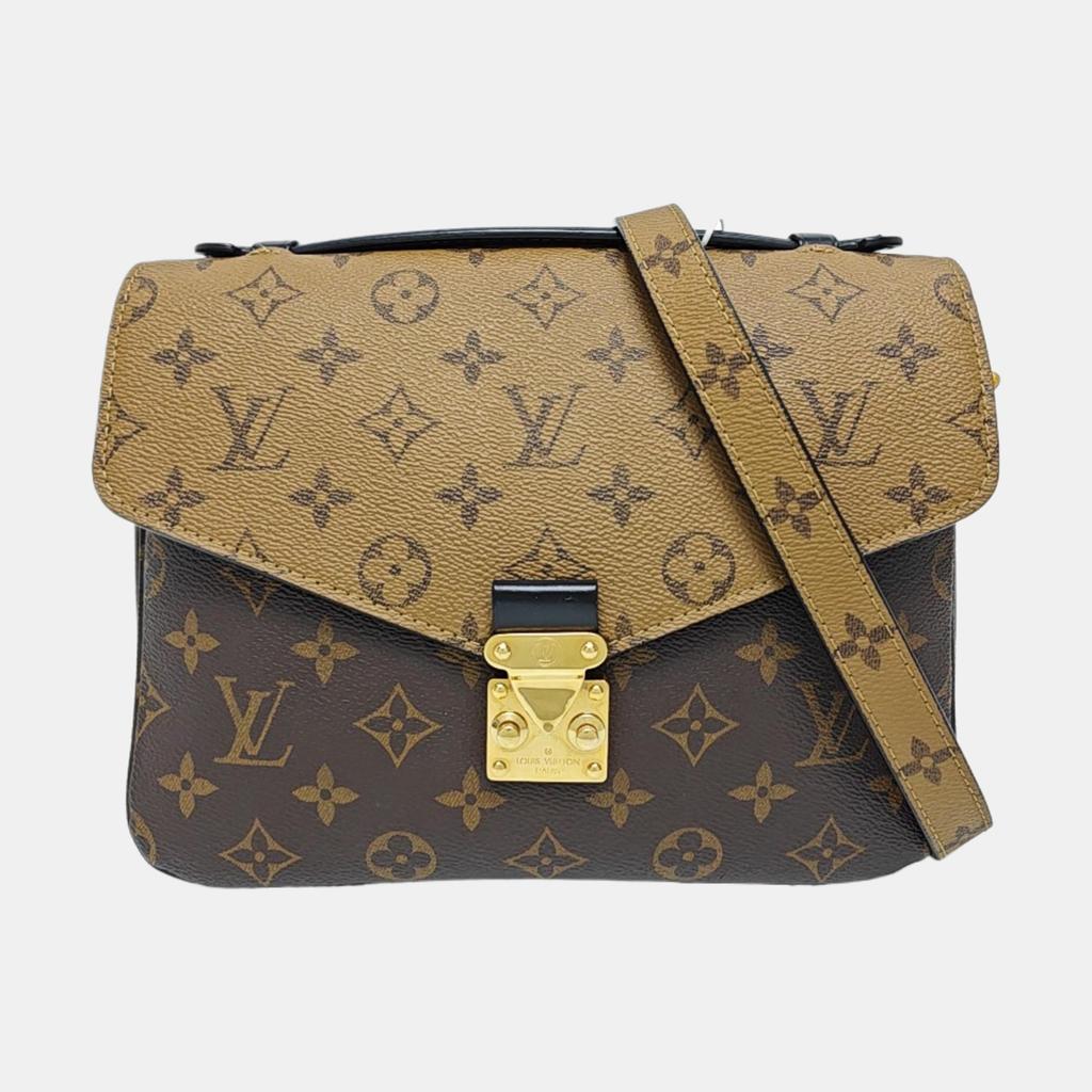 [Pre-Owned] Louis Vuitton Pochette Metis 'Brown Monogram Reverse Canvas' - Very Good #1UBDVG7