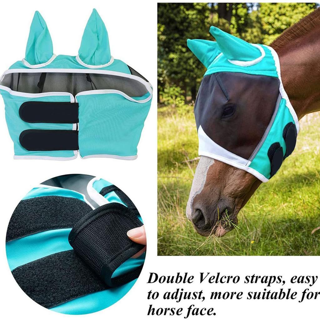 Koňské potřeby Koňská oční maska Kryt hlavy koně Koňská maska Domácí zvíře Jezdecké oko