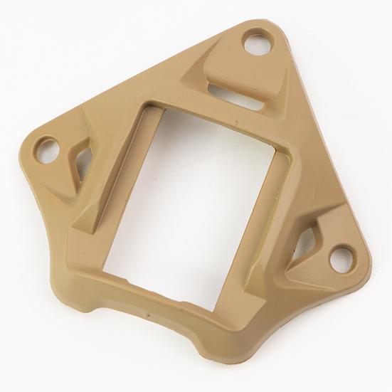 FAST MICH ACH Hjelmbase Nylon Aluminiumslegering Lettvekt Kraftig Vanntett Tre-hulls Jakt-hjelm Nattsynsfeste Hjelmtilbehør