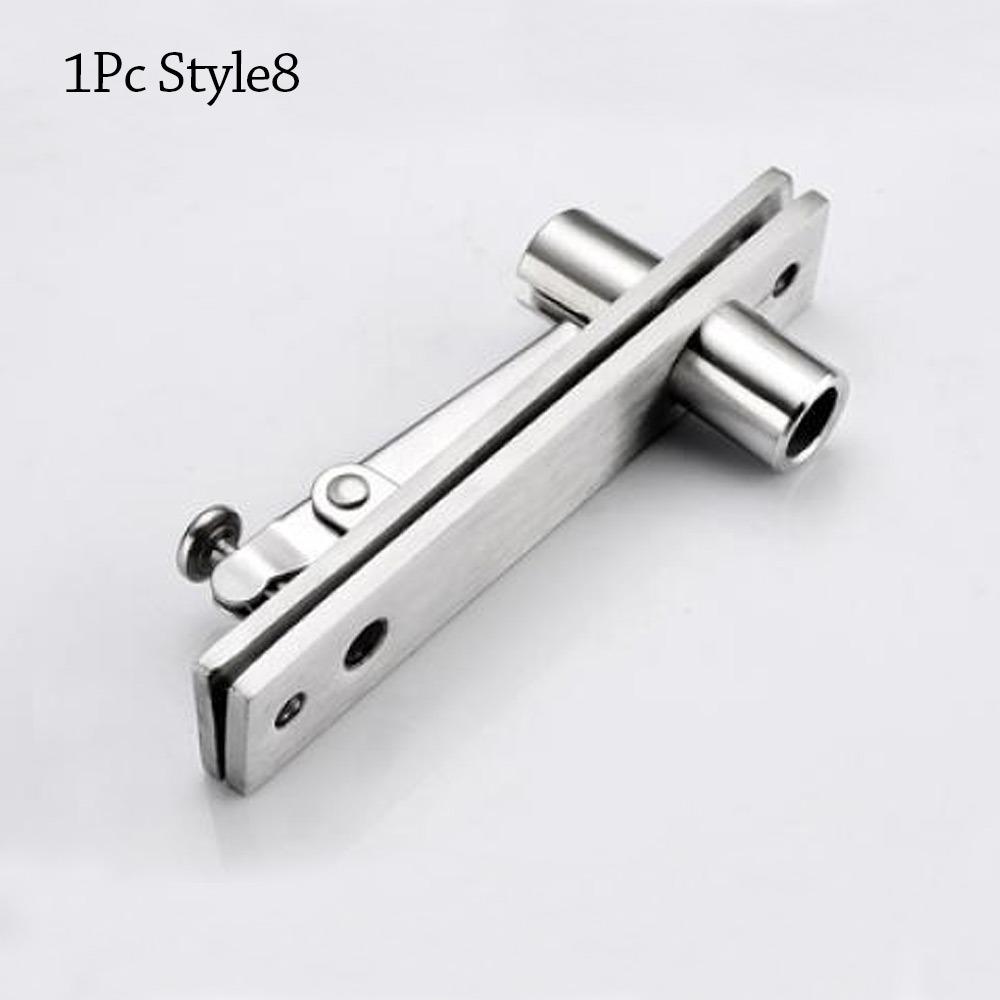Stainless Steel Door Pivot Hinge 360 Degree Rotation 64mm-150mm Location Shaft Up and Down Heavy Duty