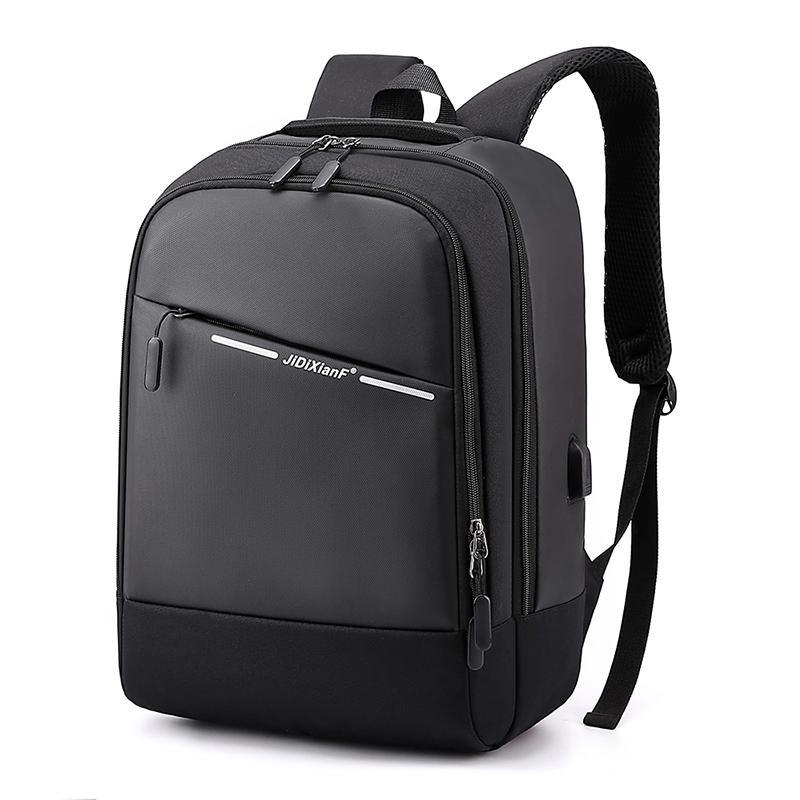 2022 New Oxford Computer Backpack Business Leisure High Quality Men Bag Large Capacity Laptop Sport USB Charging Unisex Rucksack