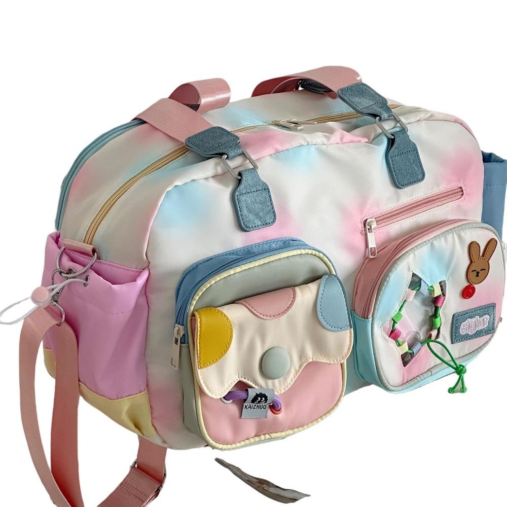 

Short trip bag, high-value baby bag, expandable storage, large capacity, splashing water and small food intake, two-dimensional boarding bag