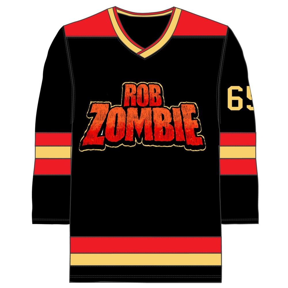 Rob Zombie Superbeast by Puis Calzada (Rockabilia Exclusive) Hockey Unisex T-Shirt XXXXL