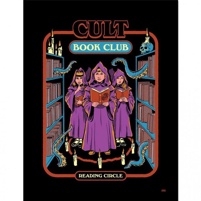 Steven Rhodes Cult Book Club Framed Poster