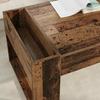 Coffee Table Reclaimed Wood Look 110 x 50 x 41 cm Engineered Wood
