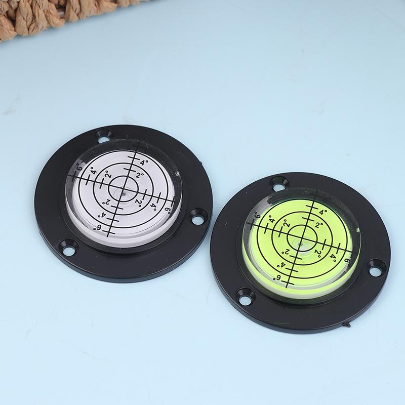 50*9/12/17Mm Round Horizontal Bubble Level High Precision Bubble Level Bulls Eye Horizontal Spirit Level For Desktop Wooden