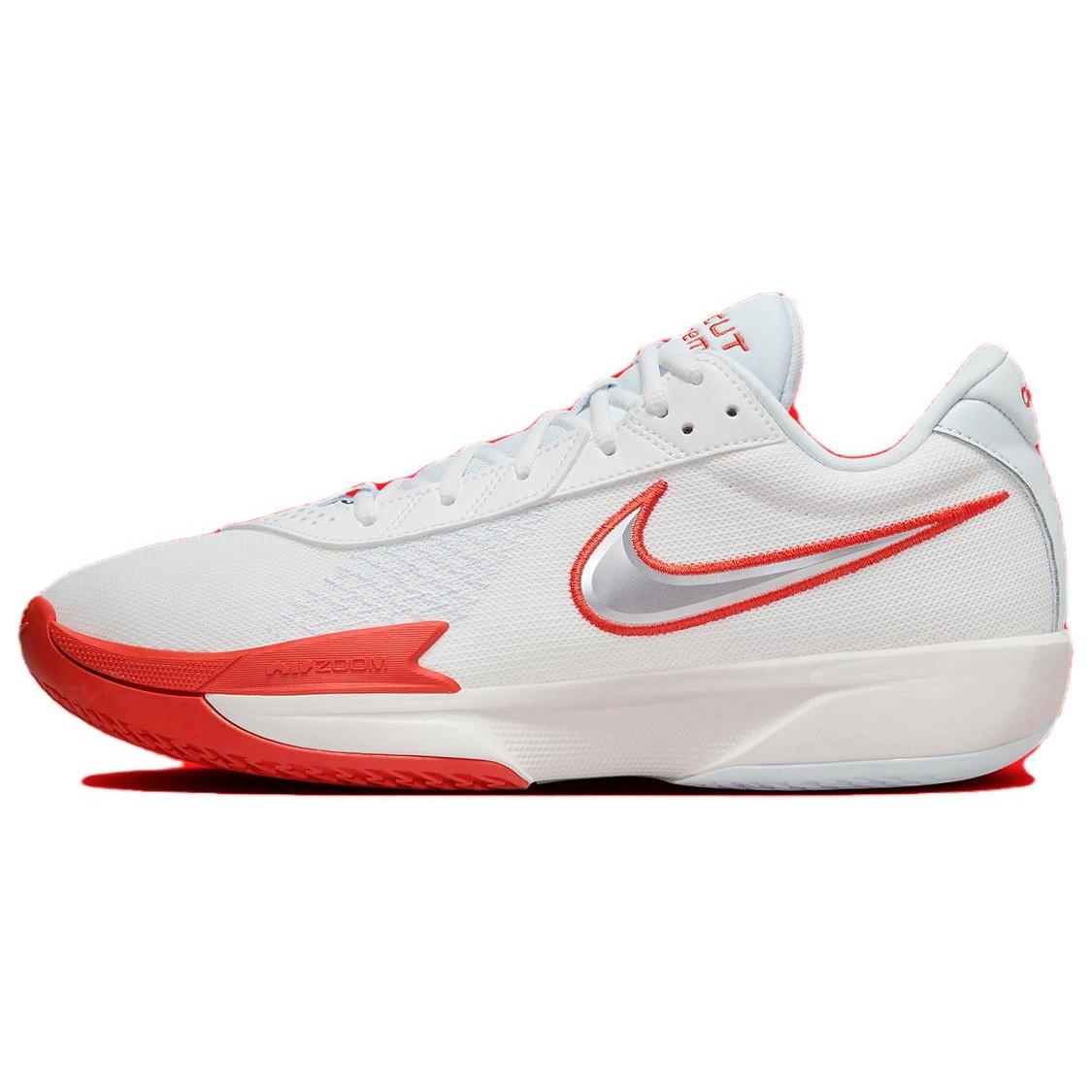Nike Air Zoom GT Cut Academy White Picante Red Men s FB2599-101