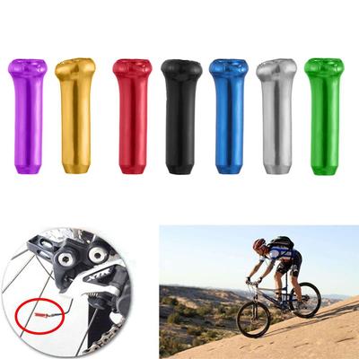 20/50 Pcs Durable Crimps Cycling Brake Wire End Cap Bike Shifter Cable Cover Aluminum Alloy